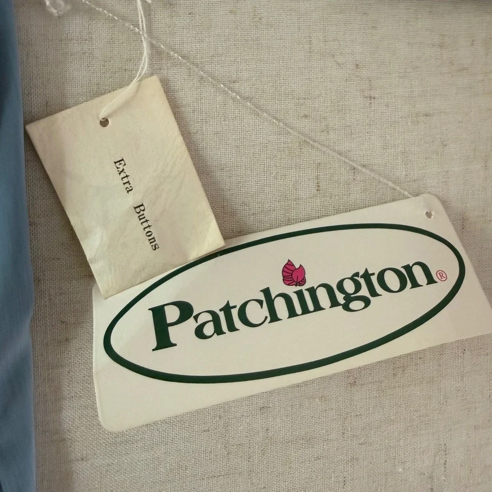NWT Vintage Patchington Embroidered‎ Rhinestone Jacket Large Read Flaw Coastal G